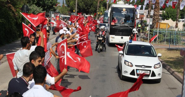 Mersin'de Akdeniz Oyunları coşkusu Mersin'de Akdeniz Oyunları coşkusu